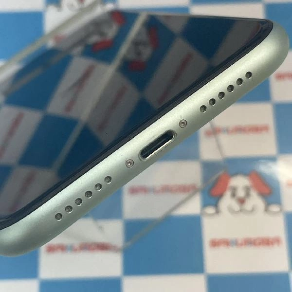 iPhone11 SoftBank版SIMフリー 128GB MWM62J/A A2221 極美品 グリーン