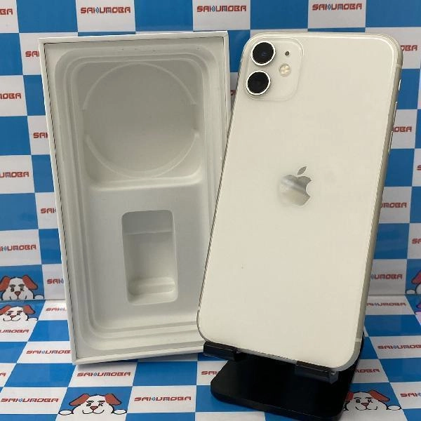 iPhone11 au版SIMフリー 64GB MWLU2J/A A2221 ホワイト