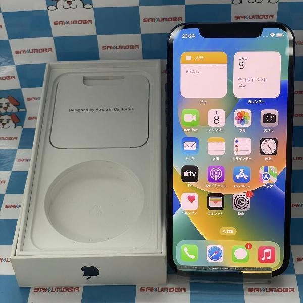 iPhone12 Apple版SIMフリー 64GB MGHR3J/A A2402 ブルー