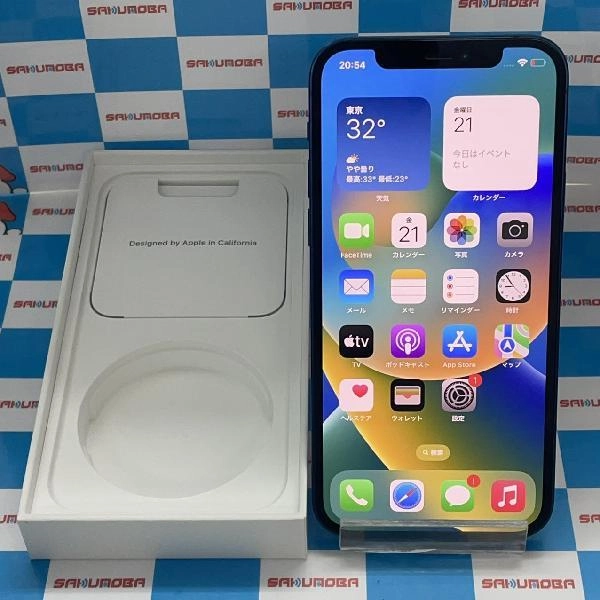 iPhone12 au版SIMフリー 128GB MGHX3J/A A2402 ブルー