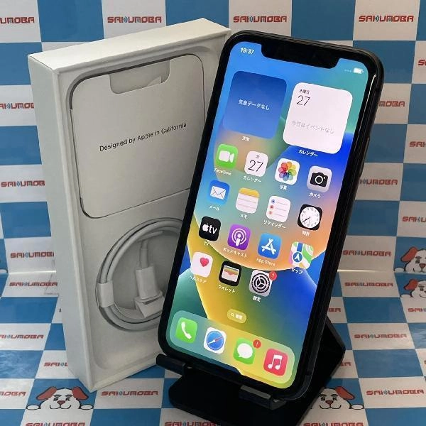 iPhone11 au版SIMフリー 64GB MHDA3J/A A2221 新品同様 ブラック