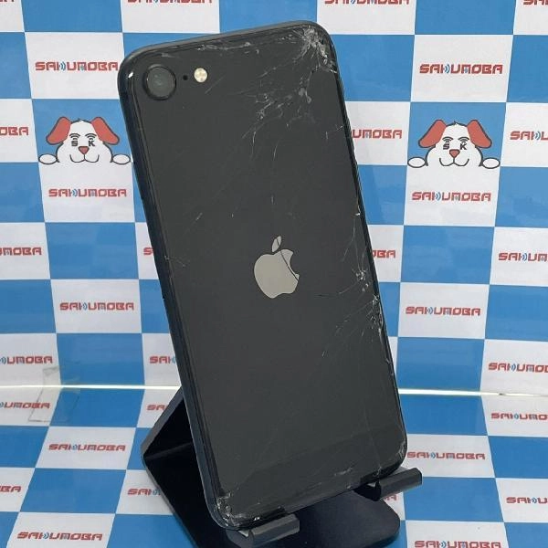 iPhoneSE 第2世代 au版SIMフリー 128GB MXD02J/A A2296 ジャンク品 ブラック