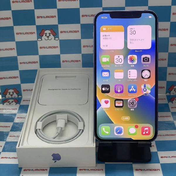 iPhone12 au版SIMフリー 256GB MJNK3J/A A2402 美品 パープル