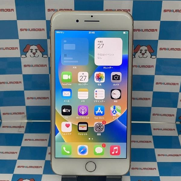 iPhone8 Plus docomo版SIMフリー 64GB MQ9M2J/A A1898