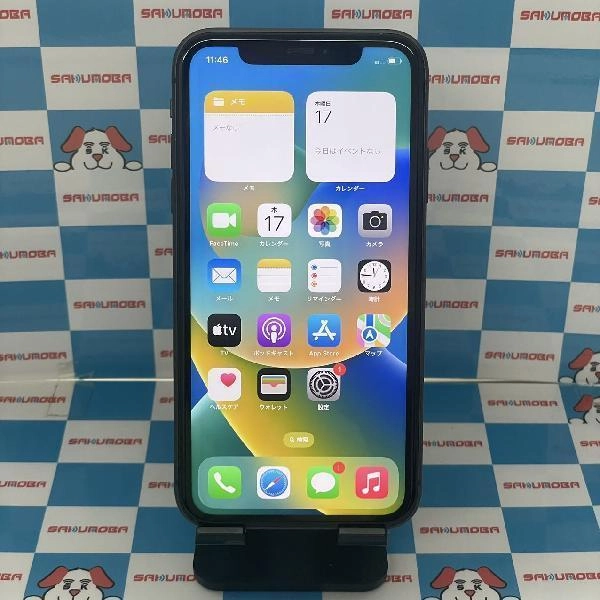 iPhone11 au版SIMフリー 64GB MWLT2J/A A2221 ブラック