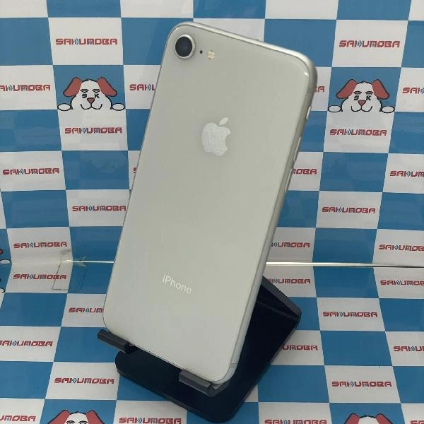 iPhone8 au版SIMフリー 64GB MQ792J/A A1906 美品 シルバー