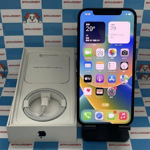 iPhone12 Apple版SIMフリー 128GB NGHU3J/A A2402 交換未使用 ブラック