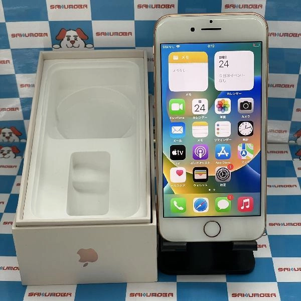 iPhone8 SoftBank版SIMフリー 64GB MQ7A2J/A A1906 極美品 ゴールド