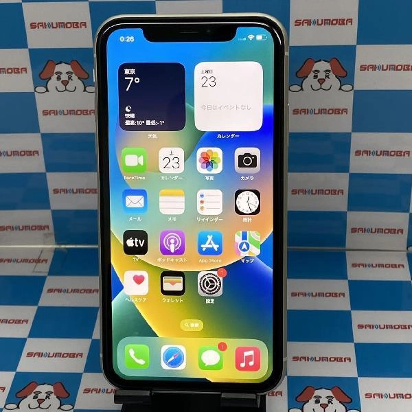 iPhone11 au版SIMフリー 64GB MWLU2J/A A2221 美品 ホワイト