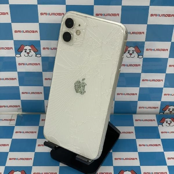 iPhone11 Apple版SIMフリー 128GB MHDJ3J/A A2221 ジャンク品 ホワイト