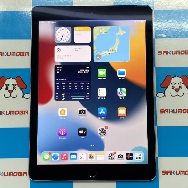 iPad Air 第2世代 SoftBank 64GB MGHX2J/A A1567 美品 スペースグレイ