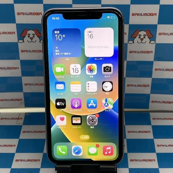 iPhone11 au版SIMフリー 64GB MWLX2J/A A2221 極美品 パープル