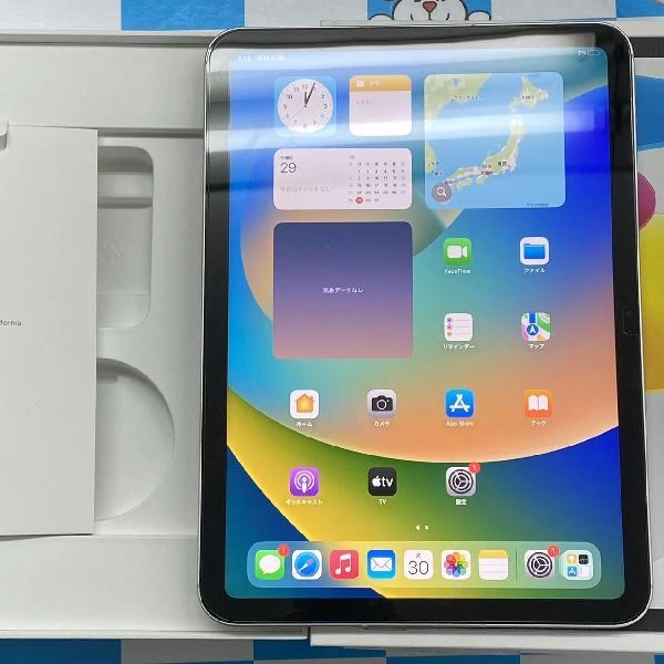 iPad 第10世代 docomo版SIMフリー 64GB MQ6J3J/A A2757 新品同様 シルバー