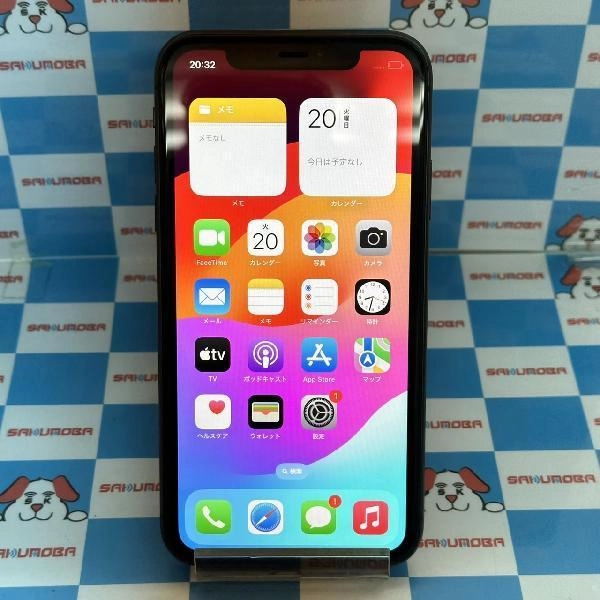 iPhone11 Apple版SIMフリー 128GB MWM02J/A A2221 極美品 ブラック