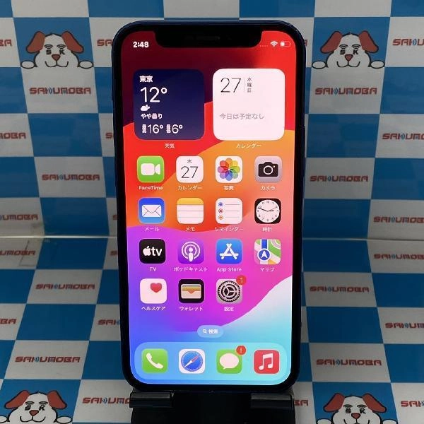 iPhone12 mini Apple版SIMフリー 64GB MGAP3J/A A2398 ブルー