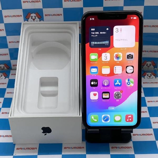 iPhone11 Apple版SIMフリー 64GB MWLT2J/A A2221 極美品 ブラック