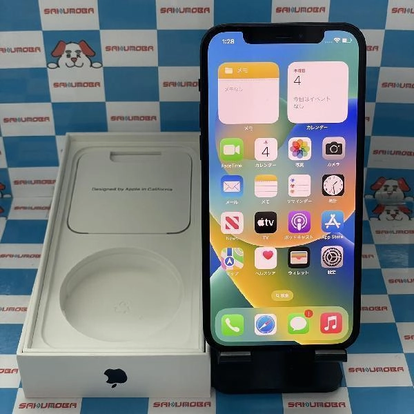 iPhone12 au版SIMフリー 128GB MGHU3J/A A2402 美品 ブラック