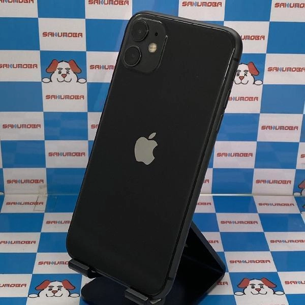 iPhone11 au版SIMフリー 64GB MWLT2J/A A2221 極美品 ブラック