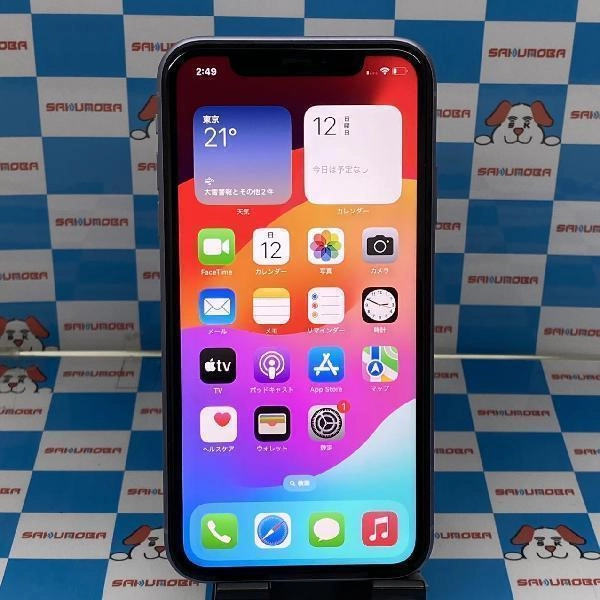 iPhone11 au版SIMフリー 64GB MWLX2J/A A2221 パープル
