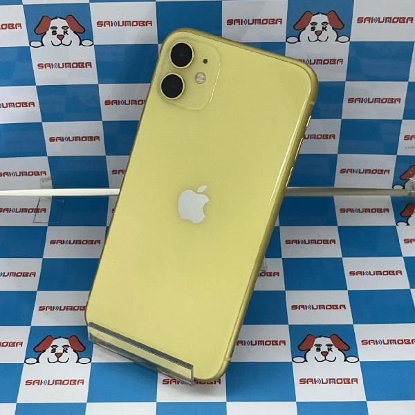 iPhone11 au版SIMフリー 128GB MWM42J/A A2221 極美品 イエロー