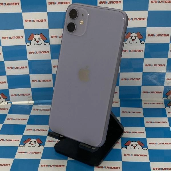 iPhone11 au版SIMフリー 128GB MWM52J/A A2221 極美品 パープル