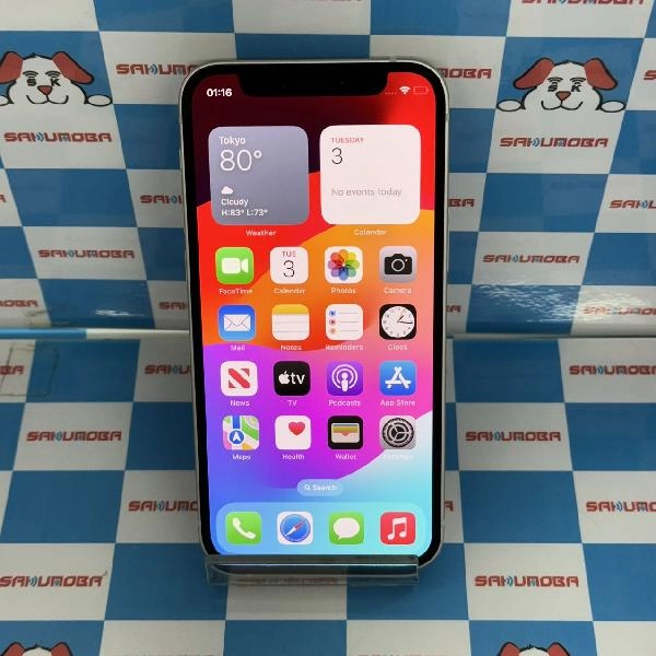iPhone12 mini SoftBank版SIMフリー 128GB MGDM3J/A A2398 極美品 ホワイト