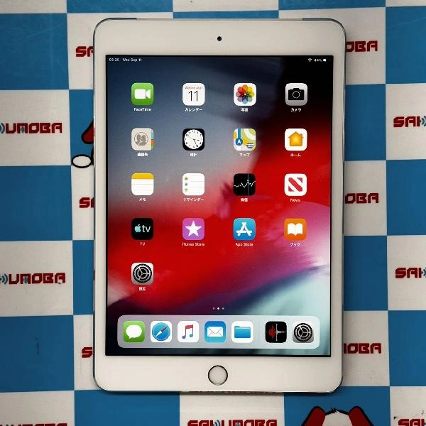 iPad mini 第3世代 au 16GB MGHW2J/A A1600 極美品 シルバー