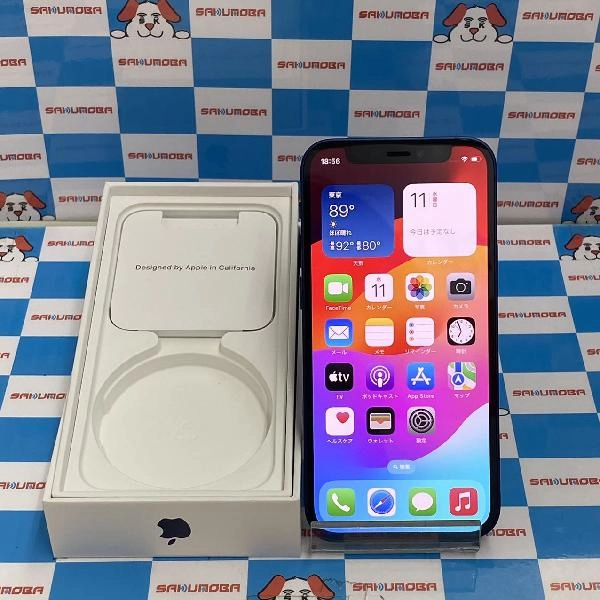 iPhone12 mini au版SIMフリー 64GB MGAP3J/A A2389 極美品 ブルー