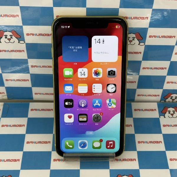 iPhone11 docomo版SIMフリー 128GB MWM42J/A A2221 ジャンク品 イエロー