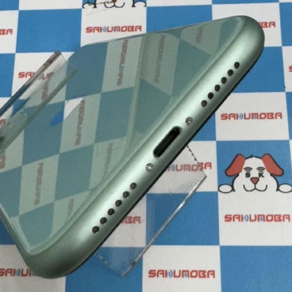 iPhone11 au版SIMフリー 64GB MWLY2J/A A2221 ジャンク品 グリーン