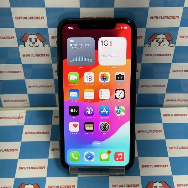 iPhone11 au版SIMフリー 128GB MWM02J/A A2221 ジャンク品 ブラック