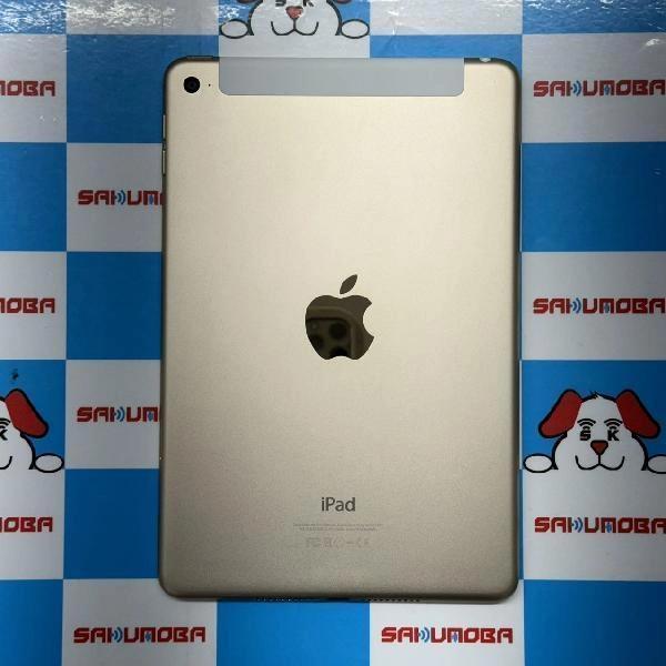 iPad mini 第4世代 Apple版SIMフリー 128GB MK782J/A A1550 新品同様 ゴールド