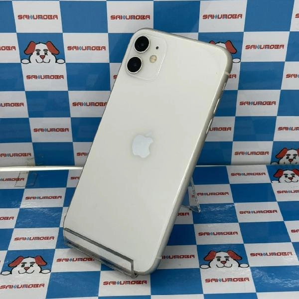 iPhone11 Apple版SIMフリー 64GB MWLU2J/A A2221 ジャンク品 ホワイト