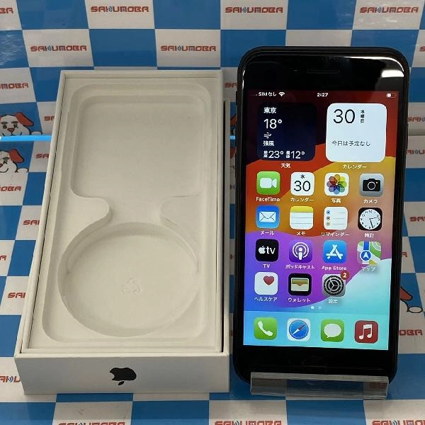 iPhoneSE 第2世代 Apple版SIMフリー 64GB NX9R2J/A A2296 ジャンク品 ブラック