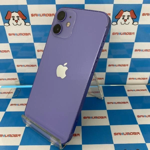 iPhone12 mini au版SIMフリー 128GB MJQD3J/A A2398 美品 パープル