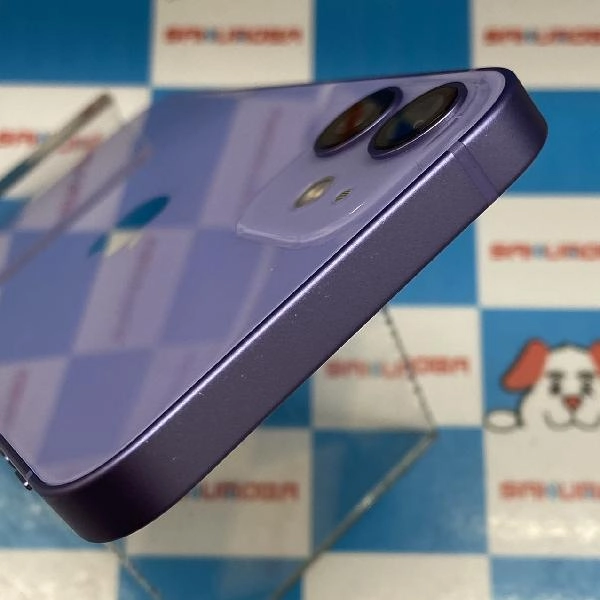 iPhone12 mini Apple版SIMフリー 128GB MJQD3J/A A2398 極美品 パープル