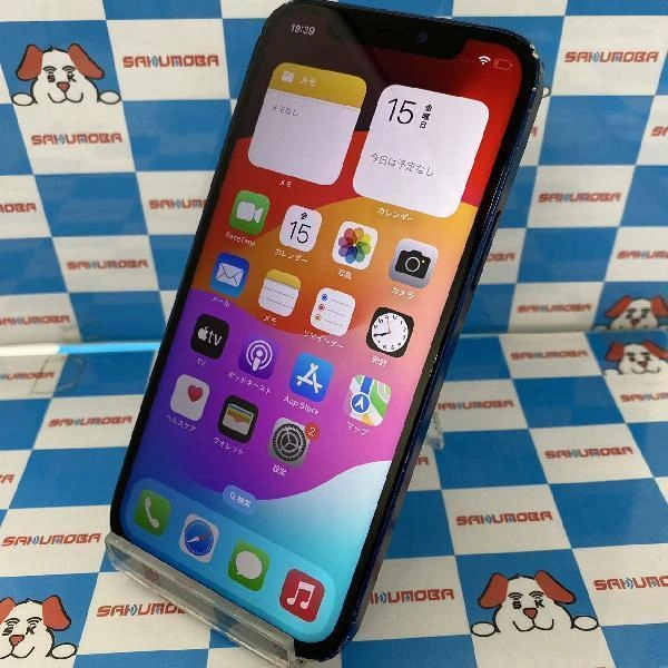 iPhone12 楽天モバイル版SIMフリー 128GB MGHX3J/A A2402 ジャンク品 ブルー