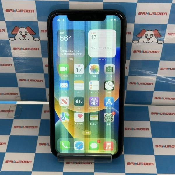 iPhone11 SoftBank版SIMフリー 128GB MWM02J/A A2221 ジャンク品 ブラック