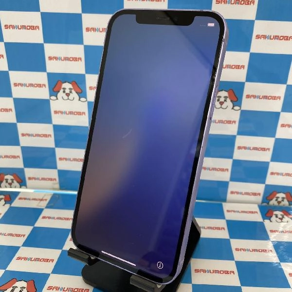 iPhone12 Apple版SIMフリー 128GB MJNJ3J/A A2402 ジャンク品 パープル