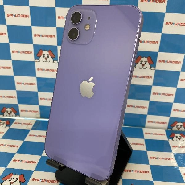 iPhone12 Apple版SIMフリー 128GB MJNJ3J/A A2402 ジャンク品 パープル