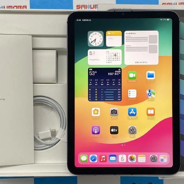 iPad mini 第6世代 Apple版SIMフリー 256GB MK8F3J/A A2568 美品