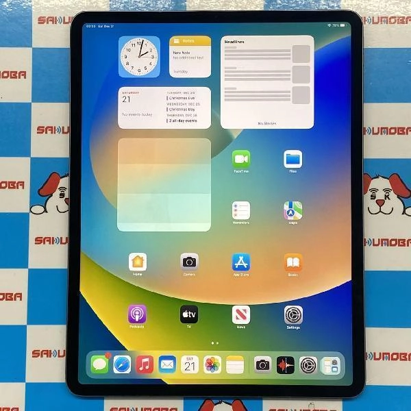 iPad Pro 12.9インチ 第3世代 Wi-Fiモデル 64GB MTEL2J/A A1876 スペースグレイ
