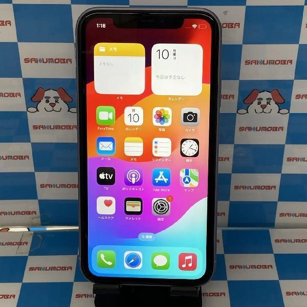 iPhone11 Apple版SIMフリー 128GB MWM52J/A A2221 パープル