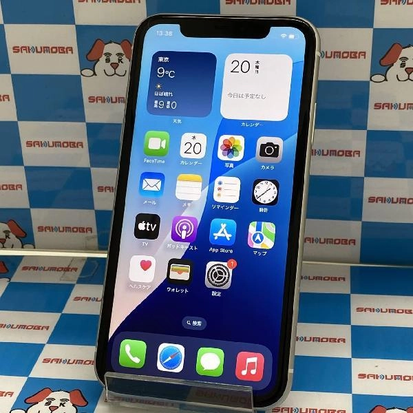 iPhone11 SoftBank版SIMフリー 64GB MWLU2J/A A2221 美品 ホワイト