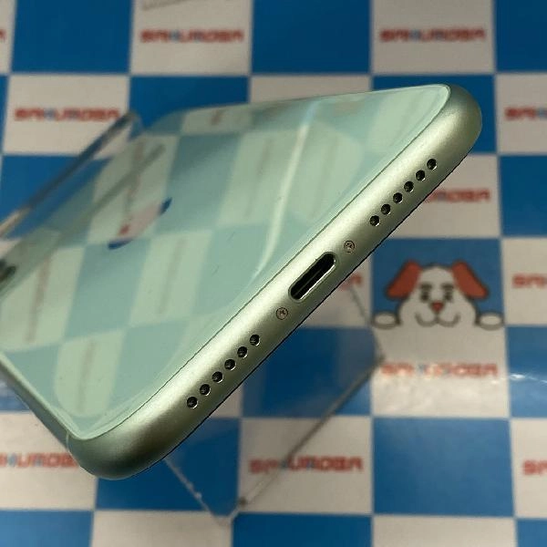 iPhone11 SoftBank版SIMフリー 128GB NWM62J/A A2221 美品 グリーン