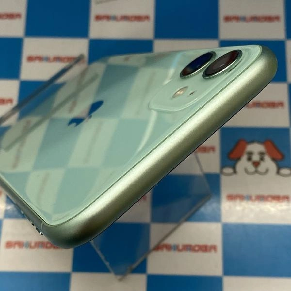 iPhone11 SoftBank版SIMフリー 128GB NWM62J/A A2221 美品 グリーン