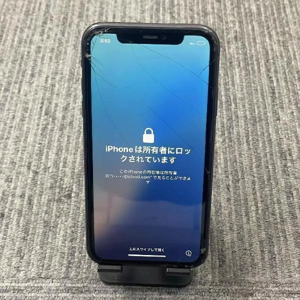iPhone11 SoftBank版SIMフリー 64GB MWLT2J/A A2221 ジャンク品 ブラック