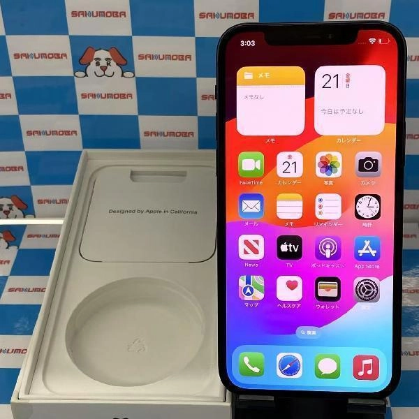 iPhone12 SoftBank版SIMフリー 64GB MGHN3J/A A2402 ブラック