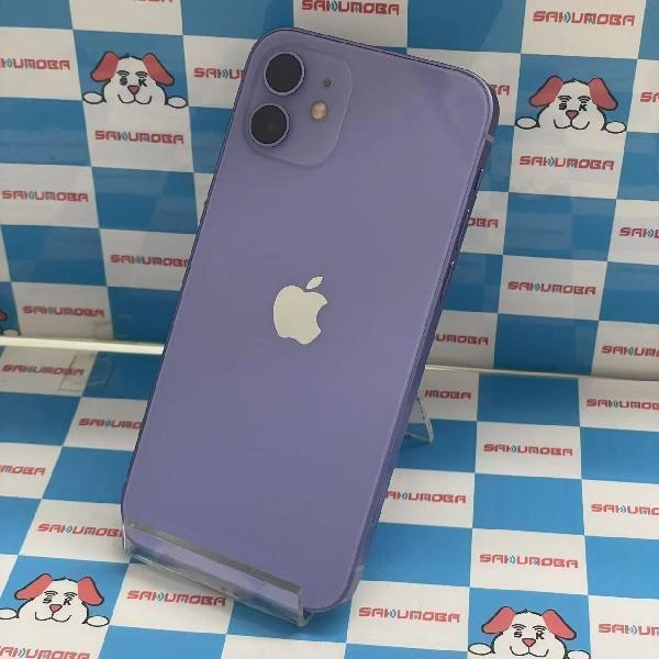 iPhone12 au版SIMフリー 256GB NJNK3J/A A2402 交換未使用品 パープル
