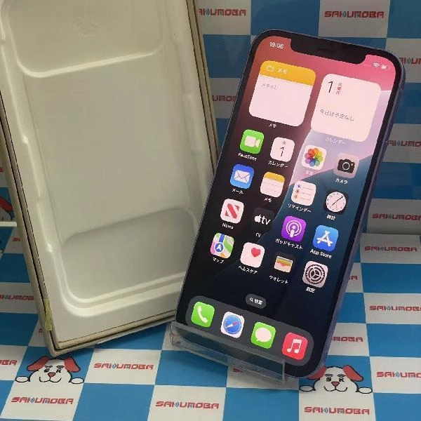 iPhone12 au版SIMフリー 256GB NJNK3J/A A2402 交換未使用品 パープル
